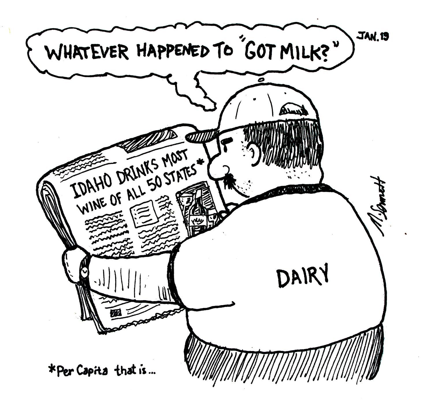 Sunday cartoon